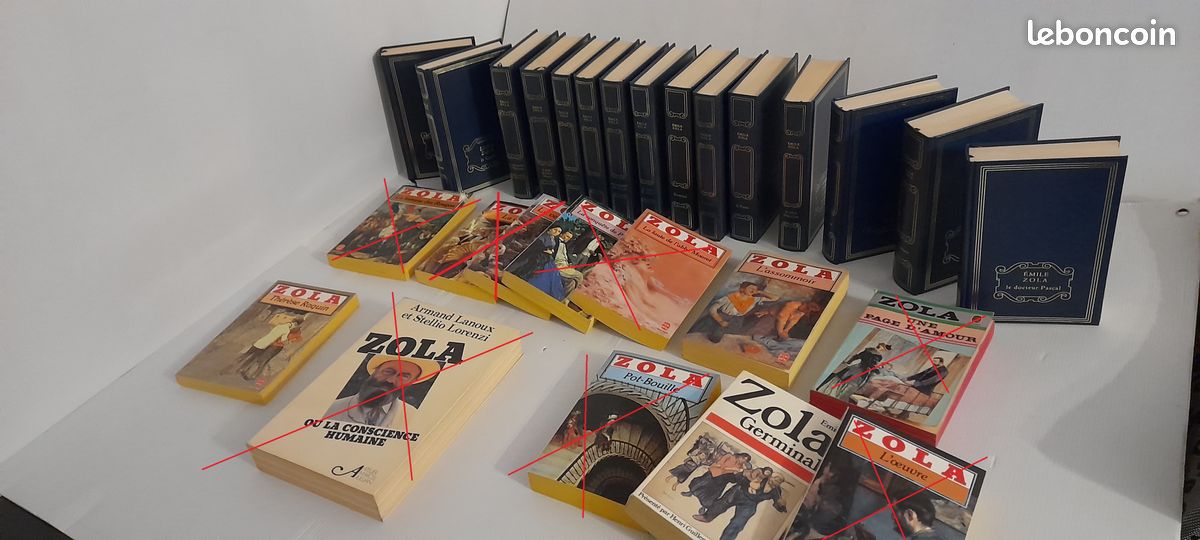 Livres Emile Zola (image 1)