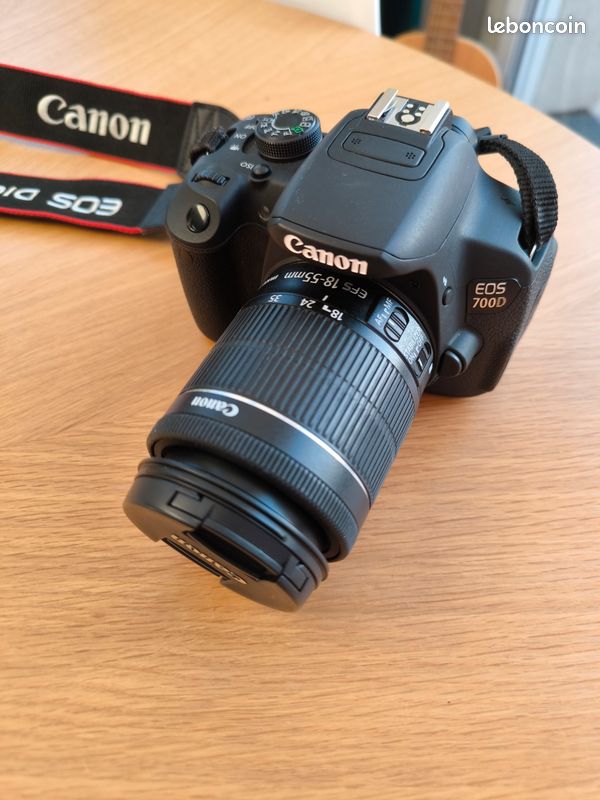 Canon EOS 700D + 2 Objectifs (10-22mm + 18-55mm) + Sacs – Pack complet - Photo, audio & vidéo