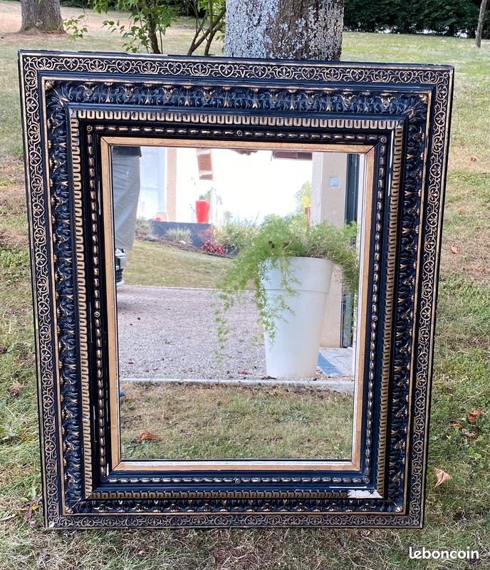 Miroir style Napoléon III fin XIXieme (image 1)