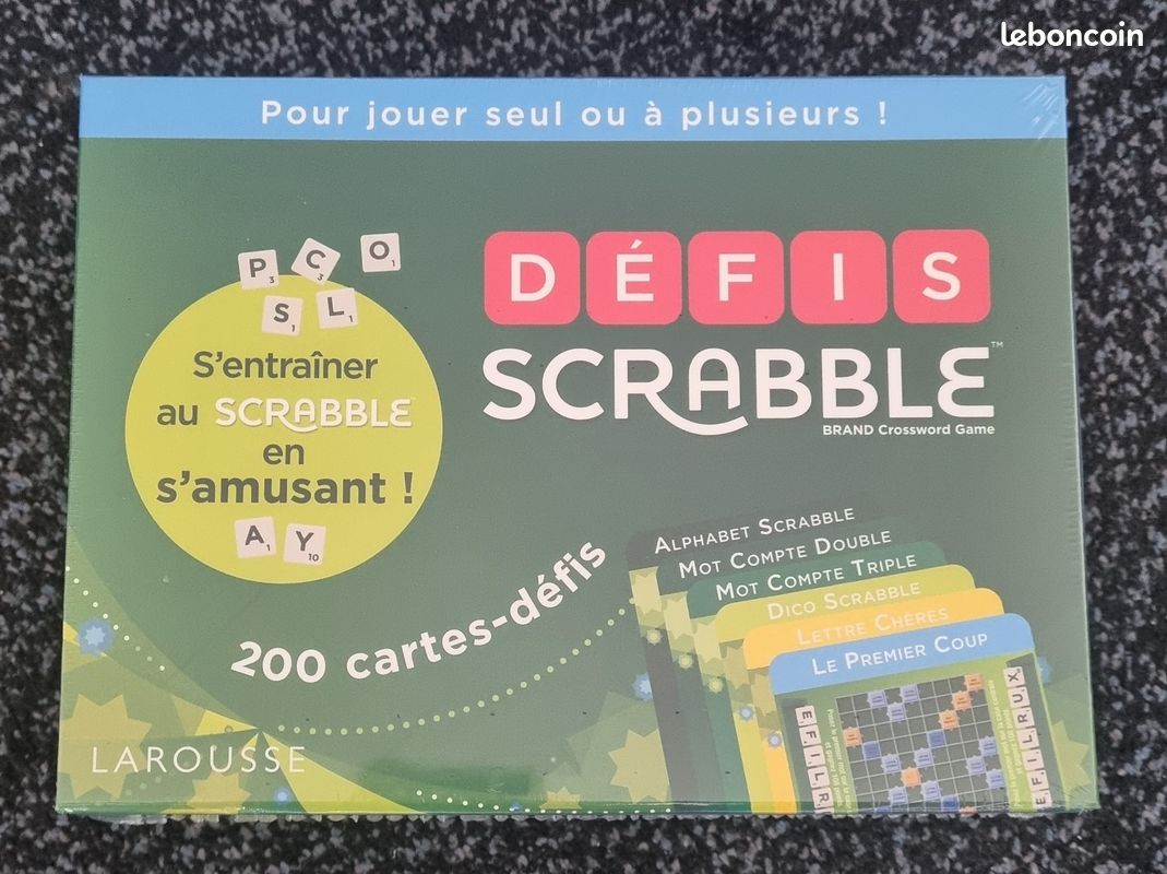 Jeu de société Scrable neuf emballé (image 1)