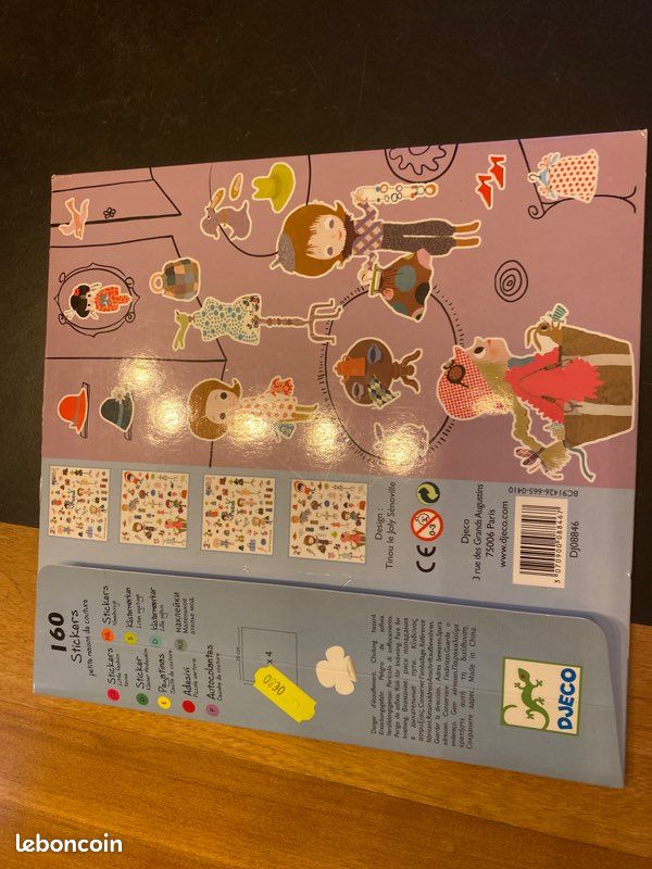 160 stickers djeco (image 2)