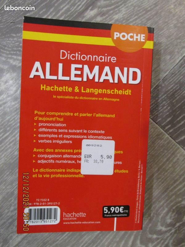 Dictionnaire Allemand (image 2)
