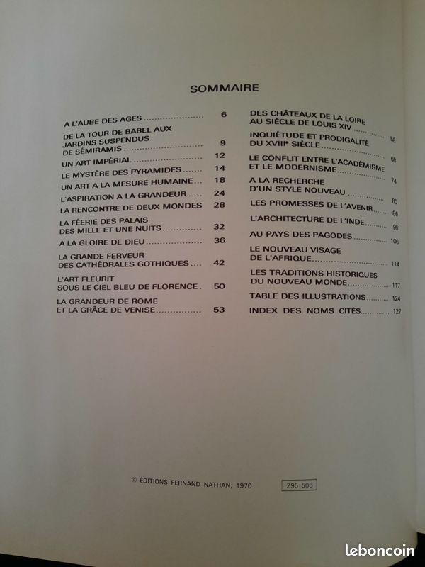 5000 ans d'architecture Nathan 1970 (image 4)