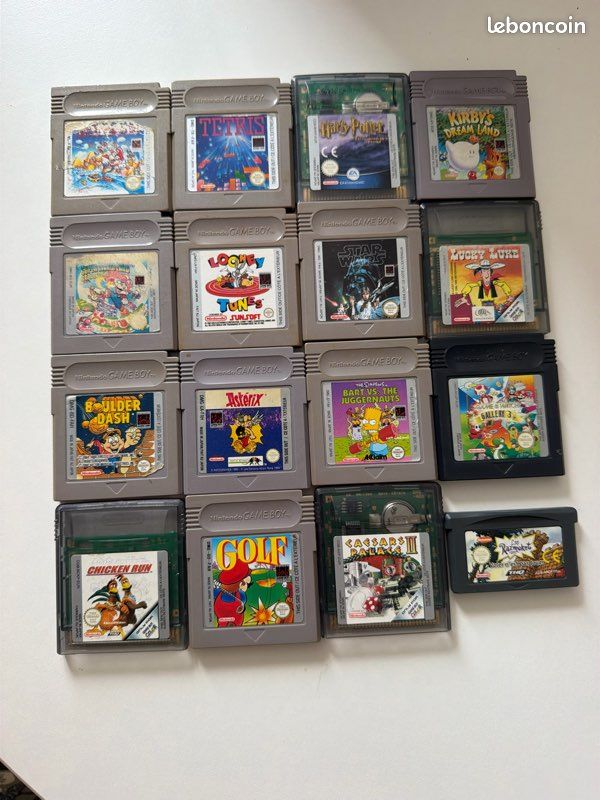 Lot de 16 jeux game boy / color / advance / tous fonctionne bien (image 1)