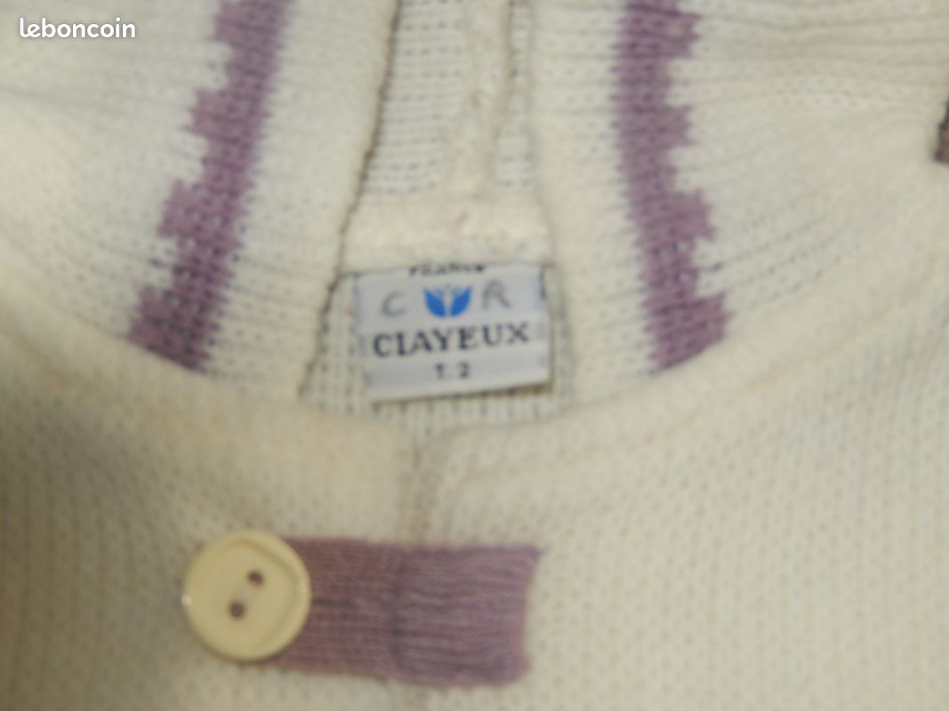 Veste clayeux 6 mois (image 2)