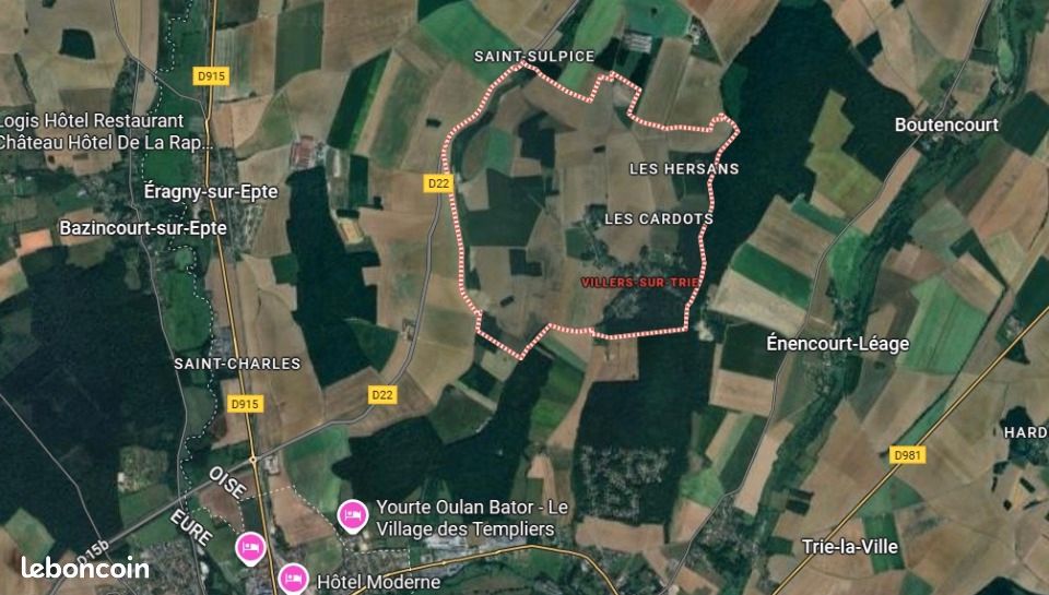 Terrain 500 m² Trie Chateau · à Trie-Château · 74 000 €