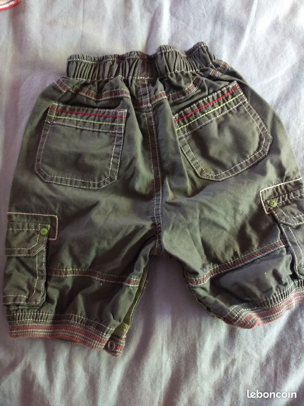 Ensemble tee shirt et pantalon garçon 9 mois (image 6)