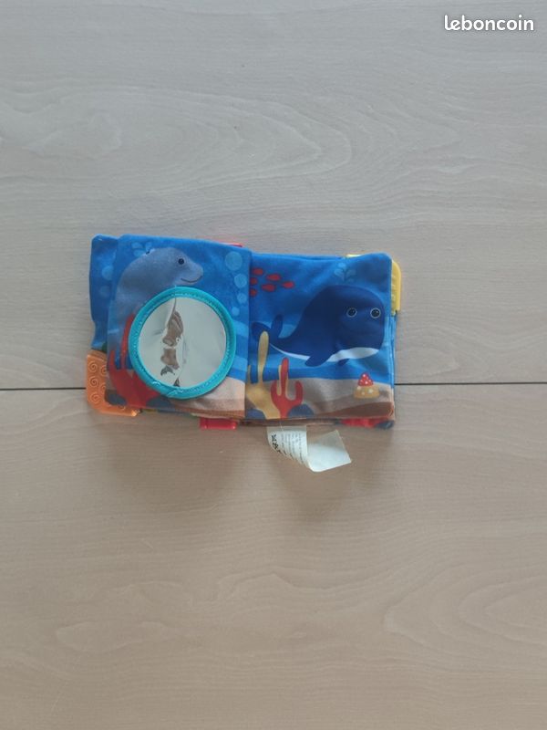 Lot de 3 livres bébé en tissu – Livres d’éveil – Très bon état (image 5)