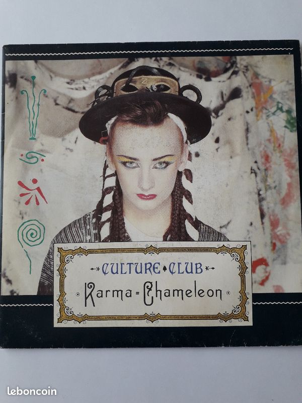 Disque vynil 45 tours - Culture Club - Karma Chameleon (image 1)