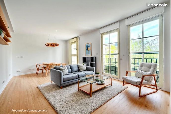 Appartement 2 pièces 45 m²