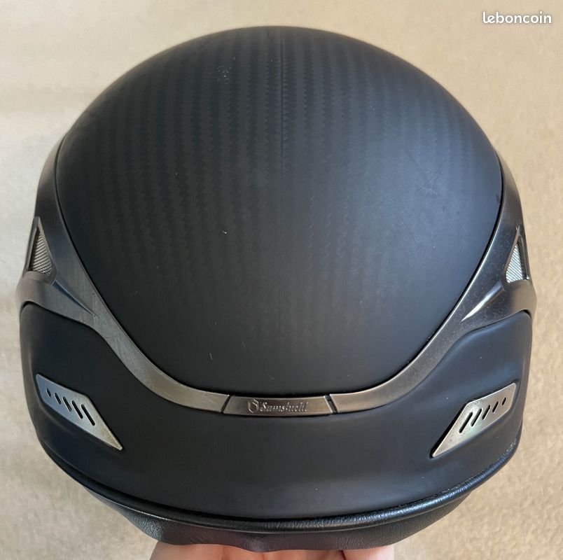Casque Samshield XJ noir mat taille L (image 4)