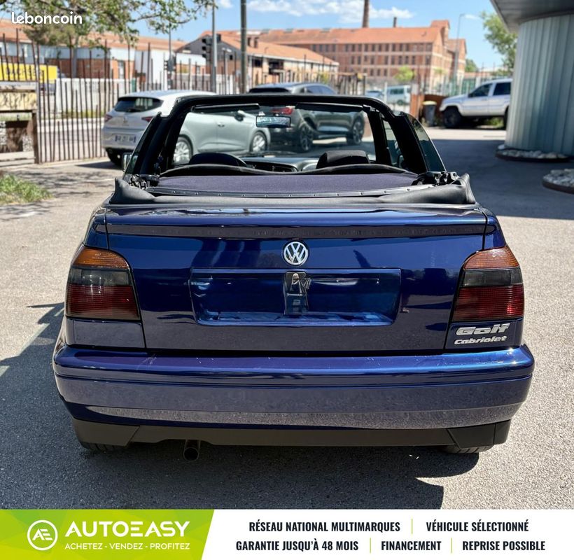 Volkswagen Golf III 3 Cabriolet 1.8 90cv BON JOVI / Révisée avec distribution neuve / (image 6)