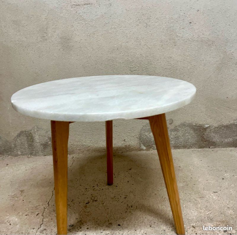 Table basse d’appoint en marbre (image 2)