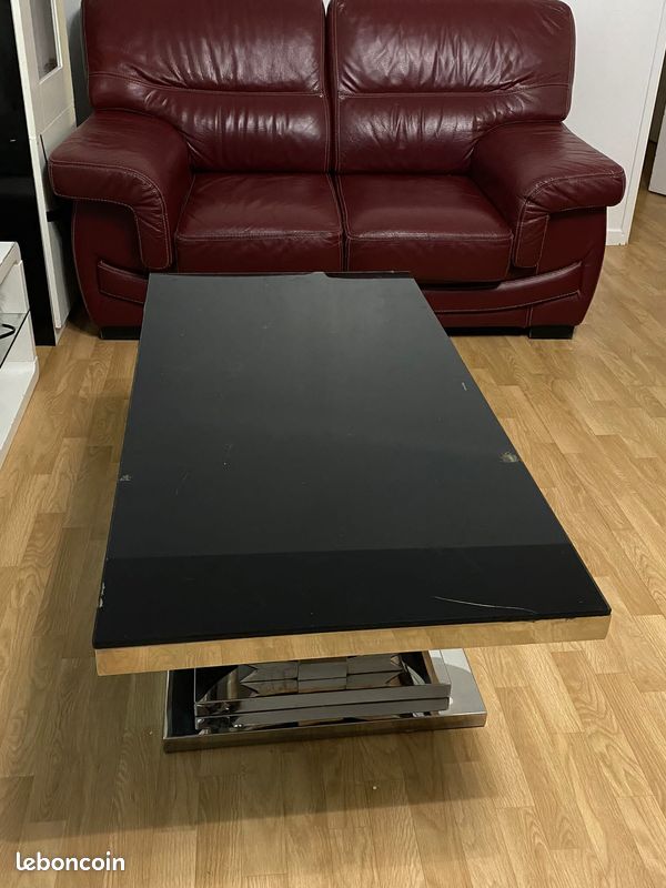 CANAPE FAUTEUIL, TABLE et ARMOIRE (image 4)