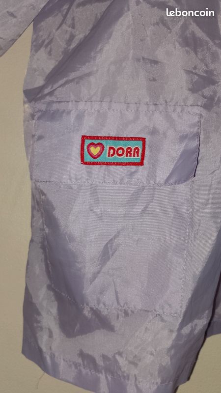 K-way imperméable, veste fine, coupe vent enfant Dora 6 ans (image 3)