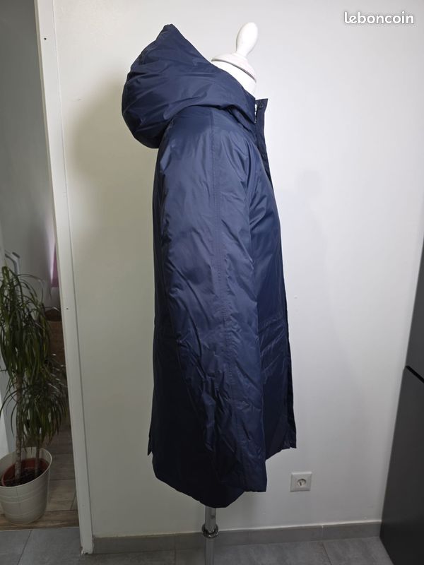 Gilet court bleu marine duveteux Taille M (38/40) Tissaia - Vêtements