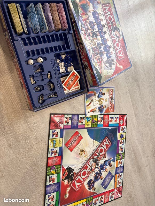 Monopoly équipe de France édition 2002 (image 3)