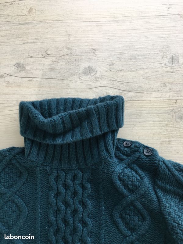 Pull bleu et blanc taille 34/XS - Vêtements