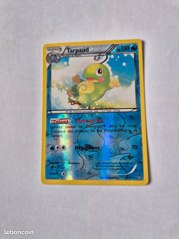 Lot de cartes Pokémon (énergie eau) (image 5)