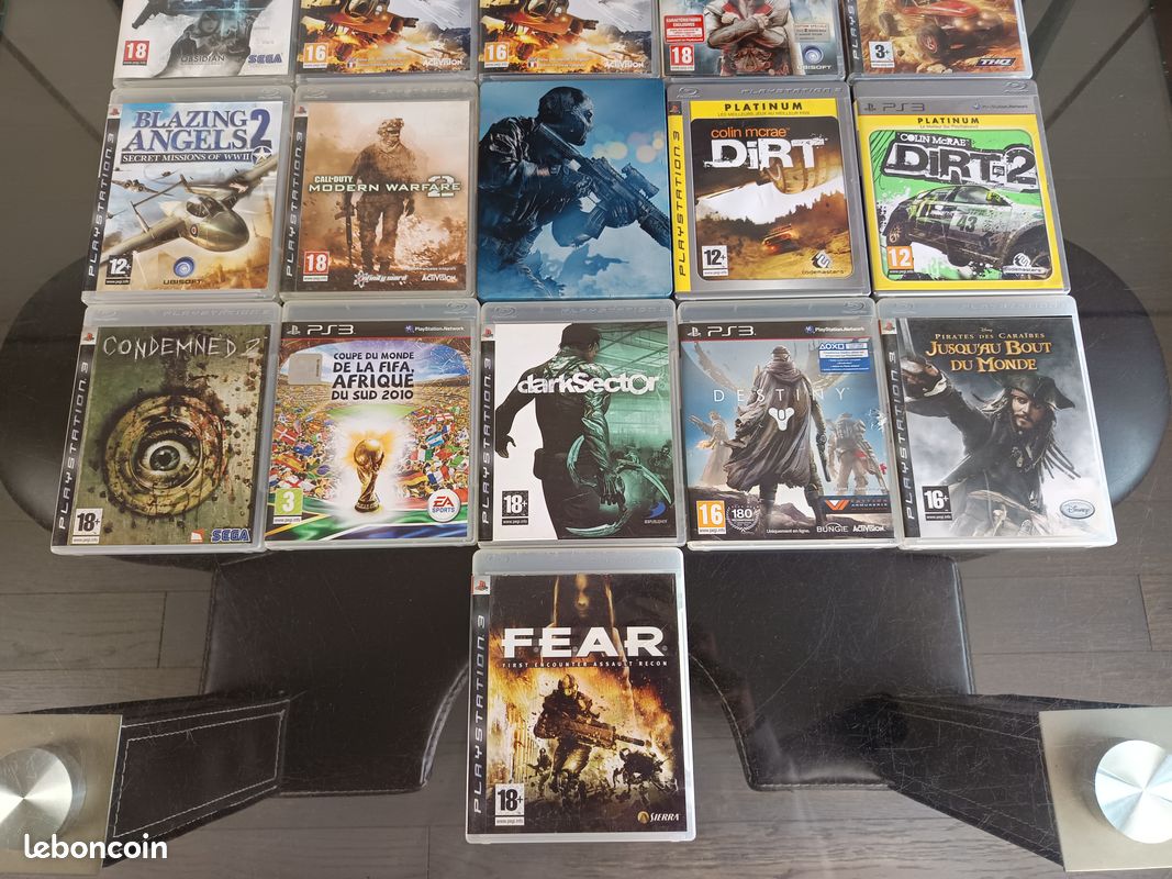 Lot De Jeux Pour Sony PlayStation 3 - PS3 - Modèle CECH-2501A - Occasion