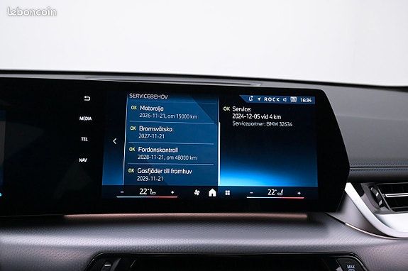 BMW X1 xDrive 30e Msport 326ch - Shadow line TVA Récupéable Camera Navi Jantes 18" (image 12)