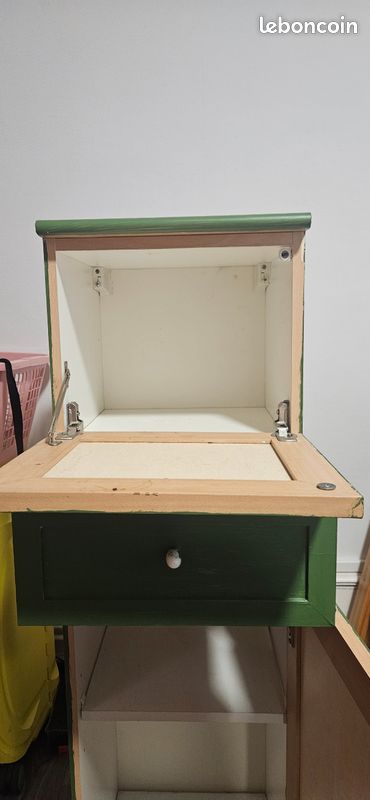 Armoire penite en vert - diy (image 4)