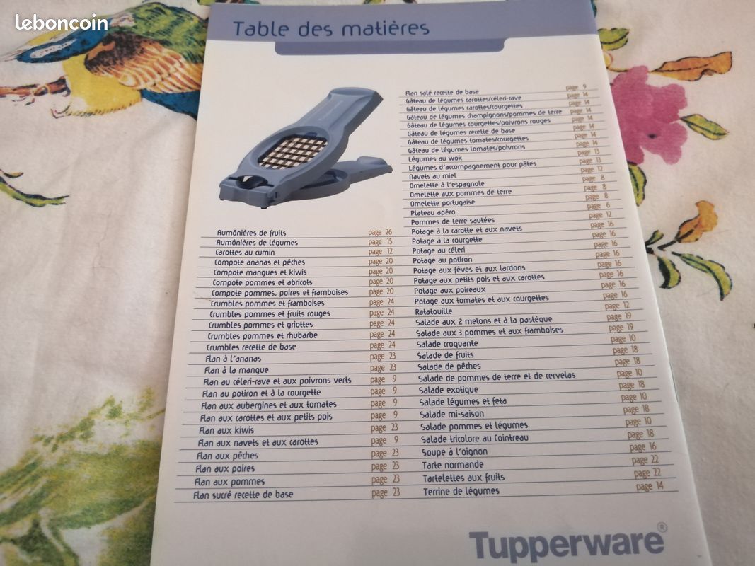 Livret Tupperware "Le Coup'Chef" (image 2)