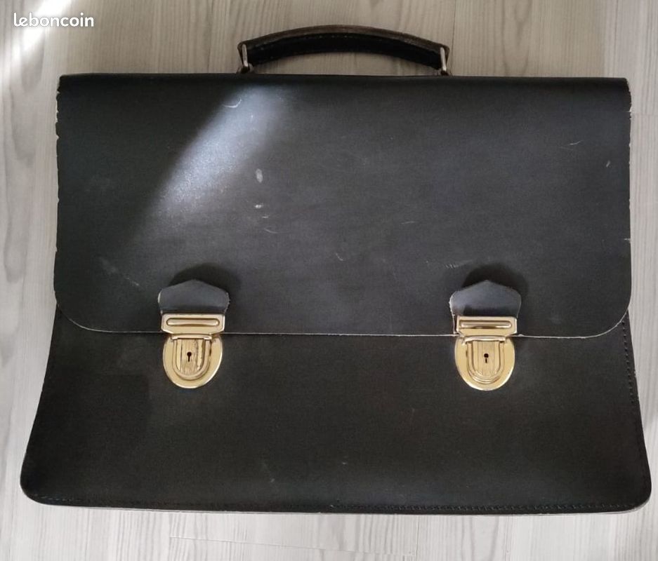 Cartable cuir vintage (image 3)
