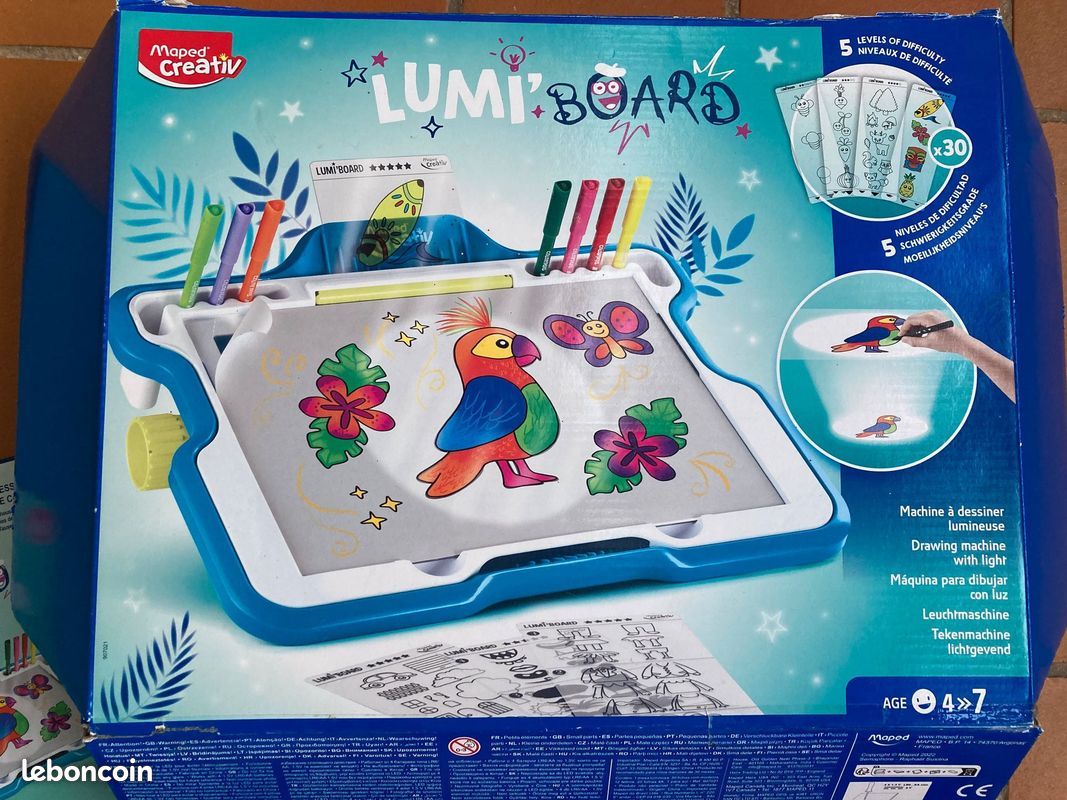 LUMI BOARD machine à dessiner MAPED (image 1)