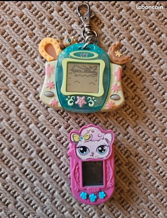 2005 hasbro littlest pet shop lps virtual digital tamagotchi game hamster - Jeux & Jouets