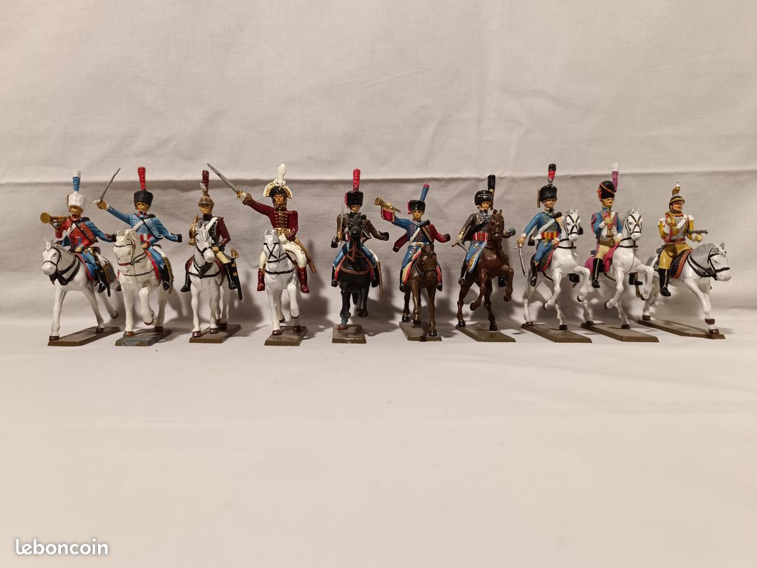 Lot De 10 Soldats De Plomb Del Prado - Très Bon état, Figurines Collection