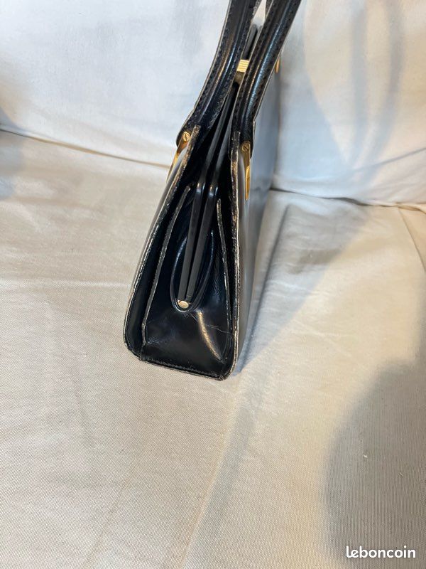 Sac a main cuir vintage (image 7)
