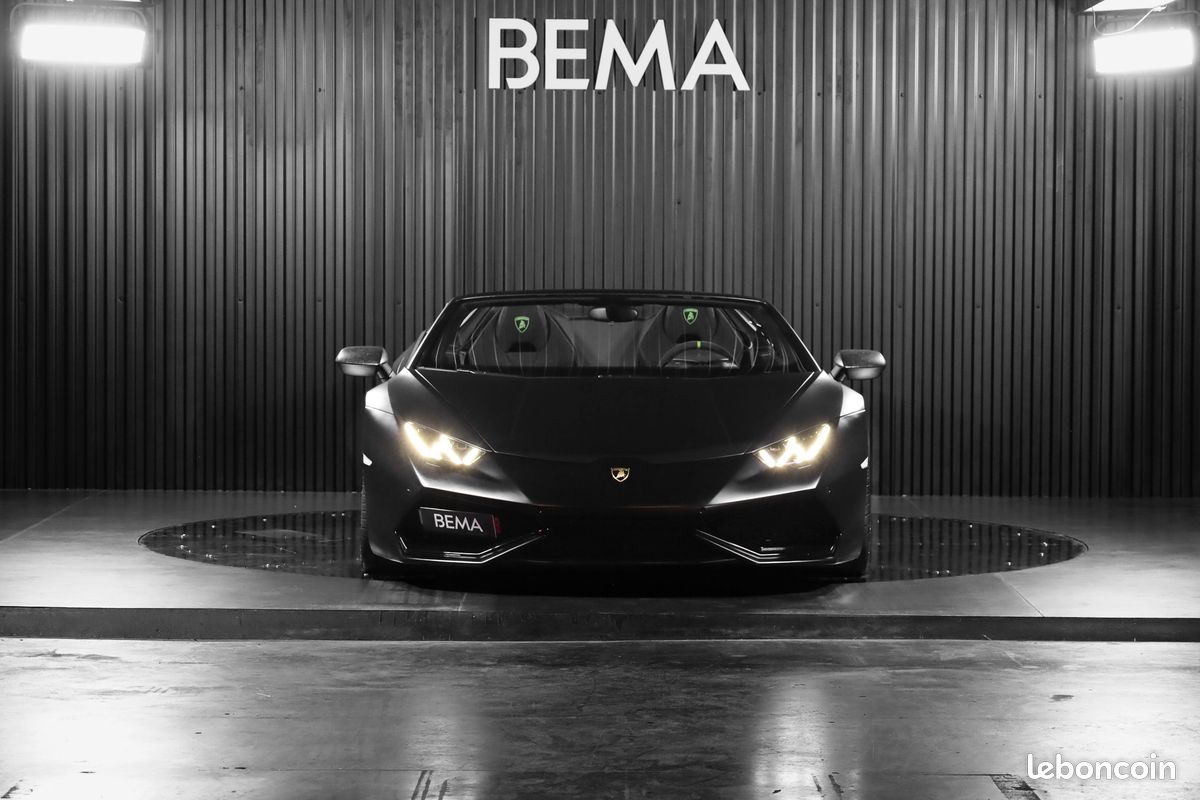 LAMBORGHINI HURACÁN SPYDER LP610-4 V10 610cv | Malus payé | Lift | Freins céramique | Suspension magnéto | À partir de 1689/mois (image 4)