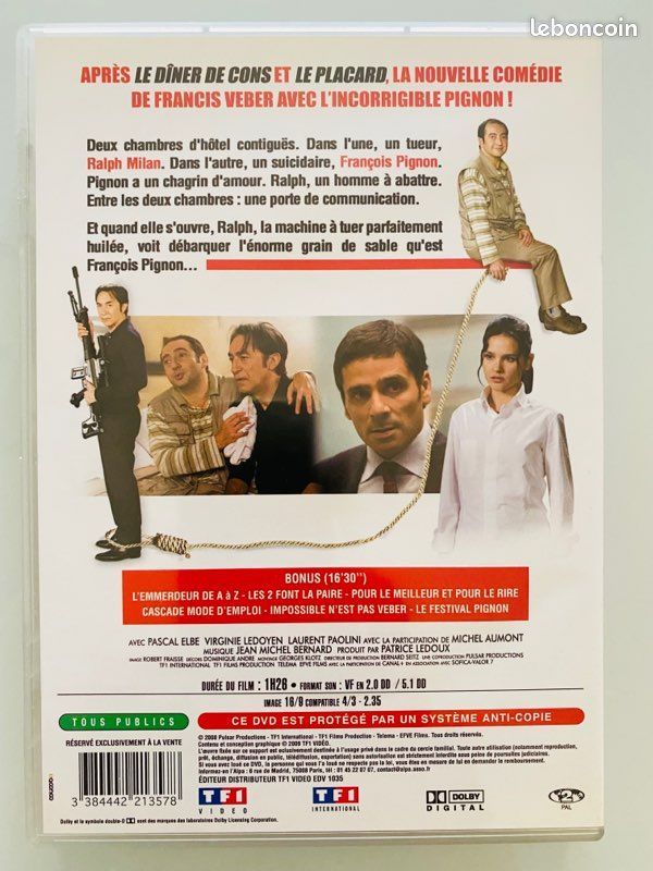 Dvd L’emmerdeur (de Francis Weber) (image 1)