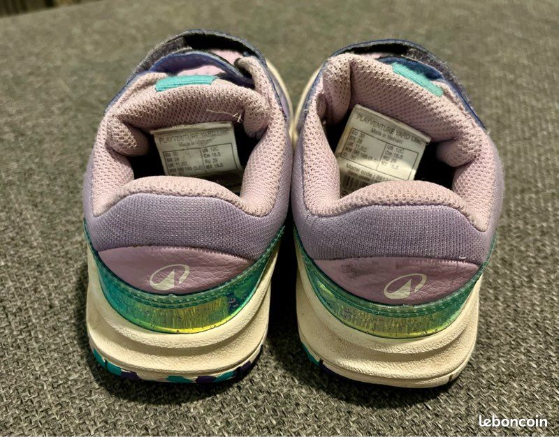 Baskets filles mauve 30 (image 3)