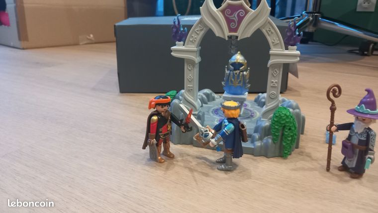 PLAYMOBIL NOVELMORE 70223 IL PORTALE DEL TEMPO new (Neu und
