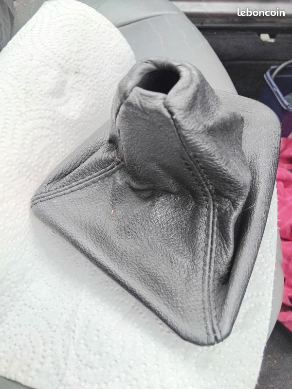 L&P Kit Soufflet Levier Vitesses + Frein à Main Cuir Véritable BMW Série 3 E46