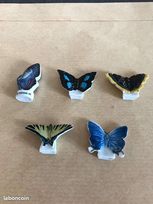 Lot de 10 fèves les papillons (image 3)