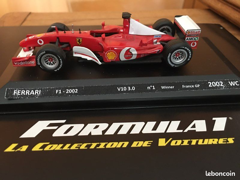 Altaya 1/24 les grandes Formula 1 - Ferrari F2002 #1 Michael Schumacher