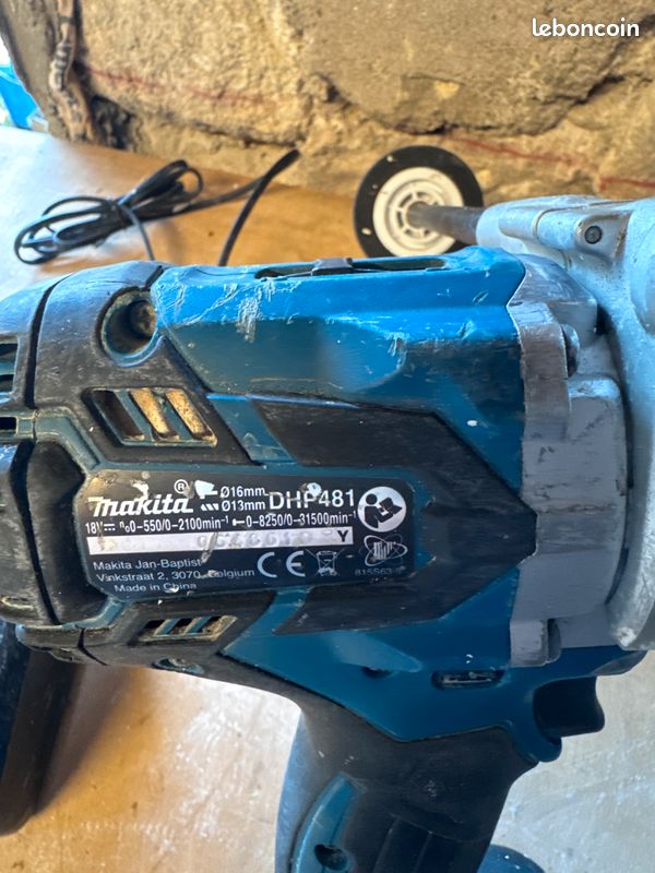Perceuse visseuse percussion Makita Brushless + chargeur + 2 batteries 5Ah (image 7)