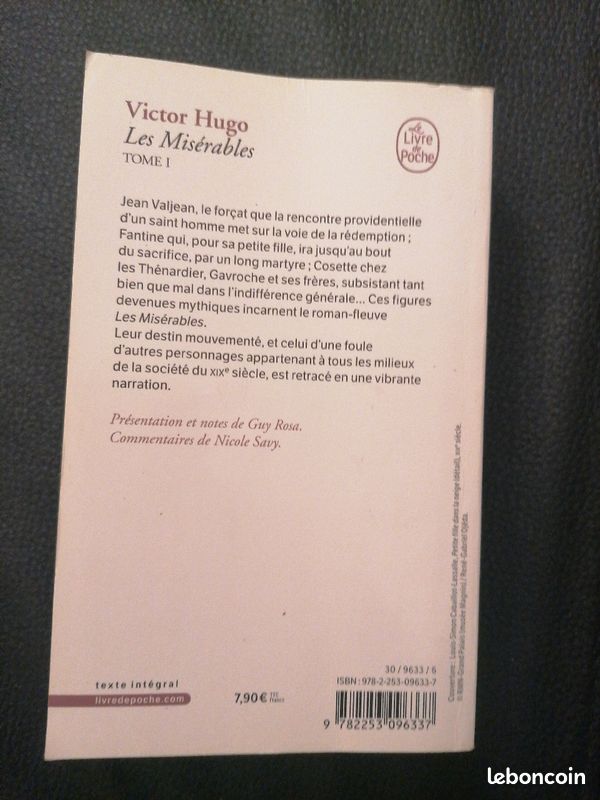 Les Misérable Tome 1 - Victor Hugo (image 2)