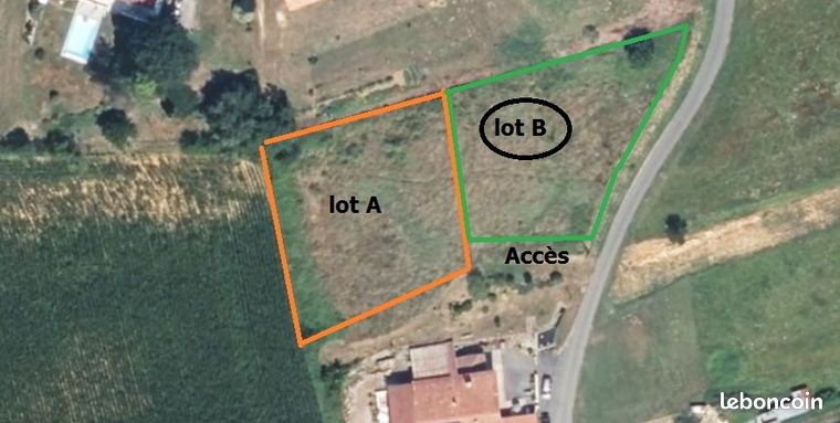 Terrain 1467 m² GUICHE
