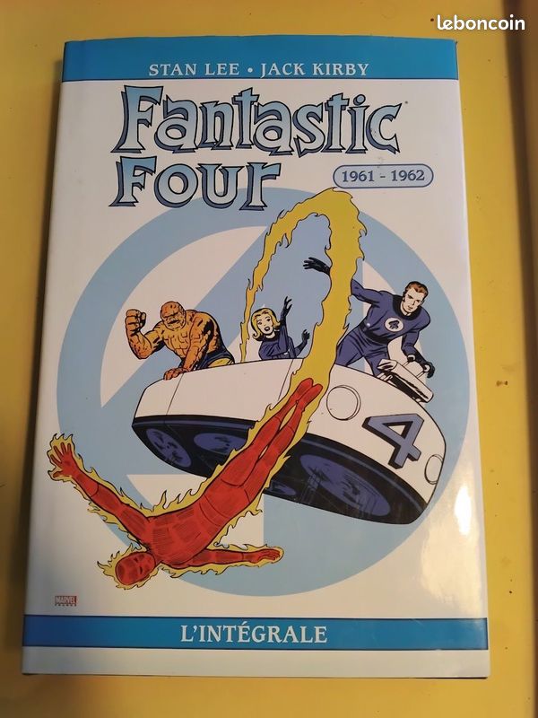 Fantastic Four - L'intégral 1961 / 1962 - Stan lee, jack Kirby - Marvel - Les quatres fantastiques (image 1)