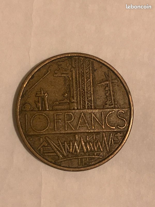 Pièces de 10 francs 1974 (image 2)