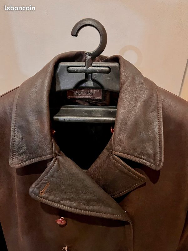 Veste en cuir Naf Naf (image 10)