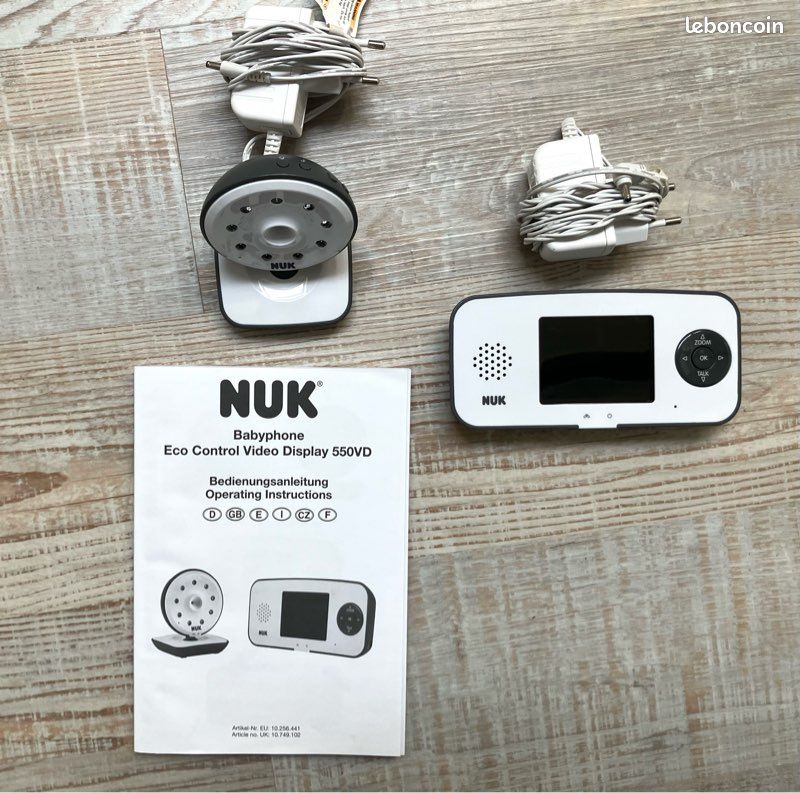 Babyphone vidéo NUK (image 1)