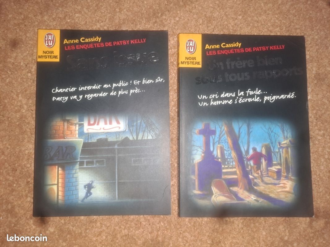 2 tomes Les enquêtes de Patsy Kelly (image 1)