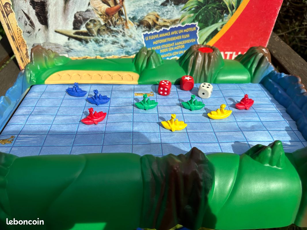 Jeu De Société Vintage Niagara Nathan – Avec Moteur Complet – Jeu De Fleuve Rare
