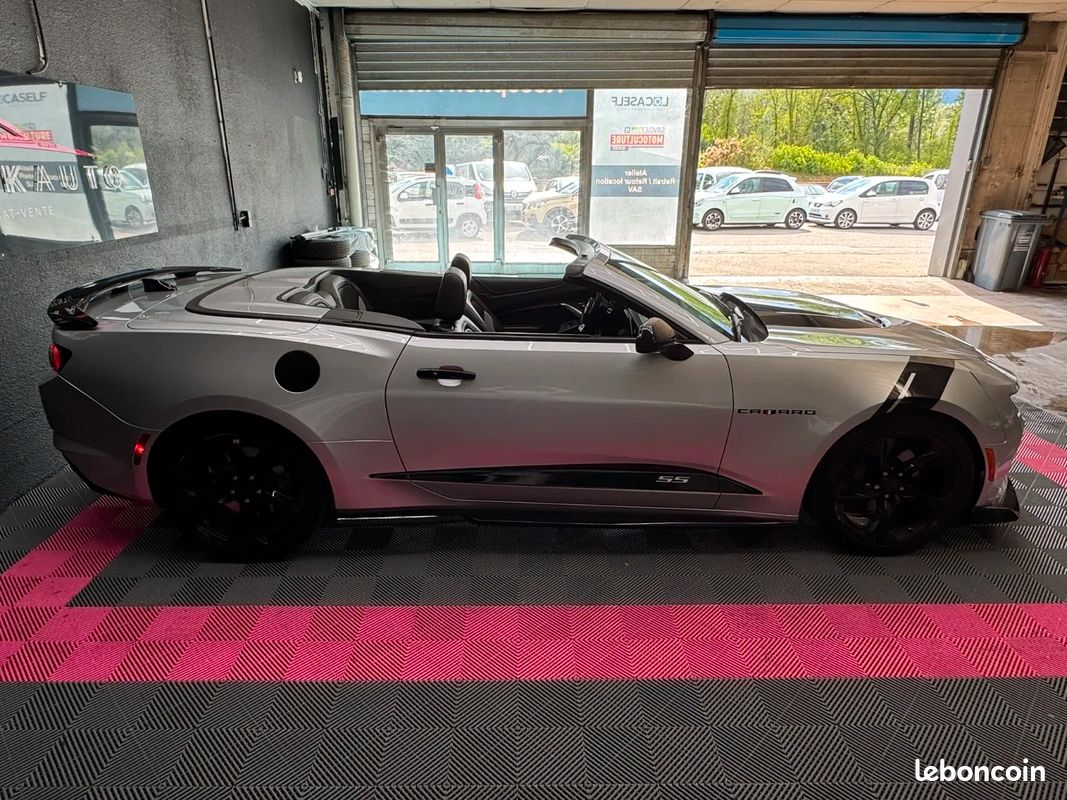 CHEVROLET CAMARO SS CABRIOLET 6.2 V8 453ch - MALUS INCLUS Déjà payé (image 6)