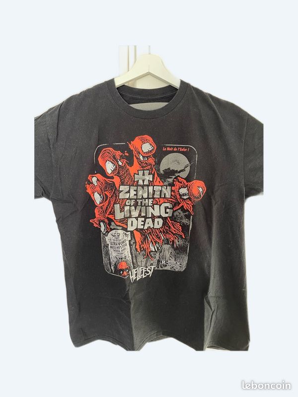 T-shirt Hellfest Warm up Zénith Nantes 2019 (image 1)